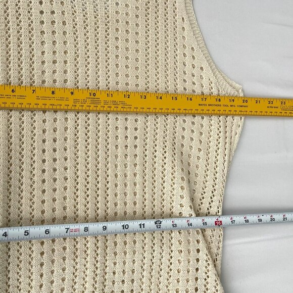 Cupshe Womens Cover Up Beach Dress Swimsuits Crochet Hollow Out  Drawstring XL - Picture 11 of 15